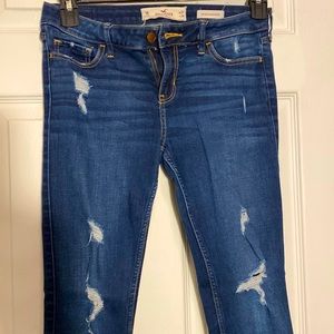Distressed Hollister jeans